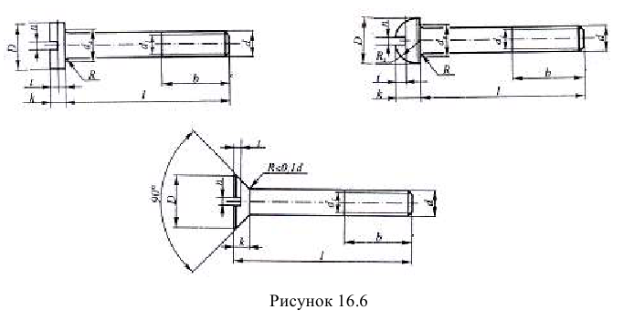 Маркировка дюймовой резьбы на чертеже
