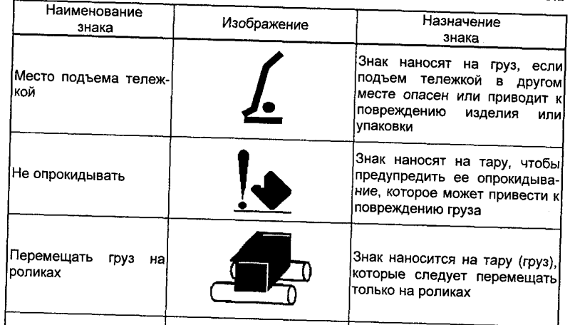 Маркировка грузового места образец